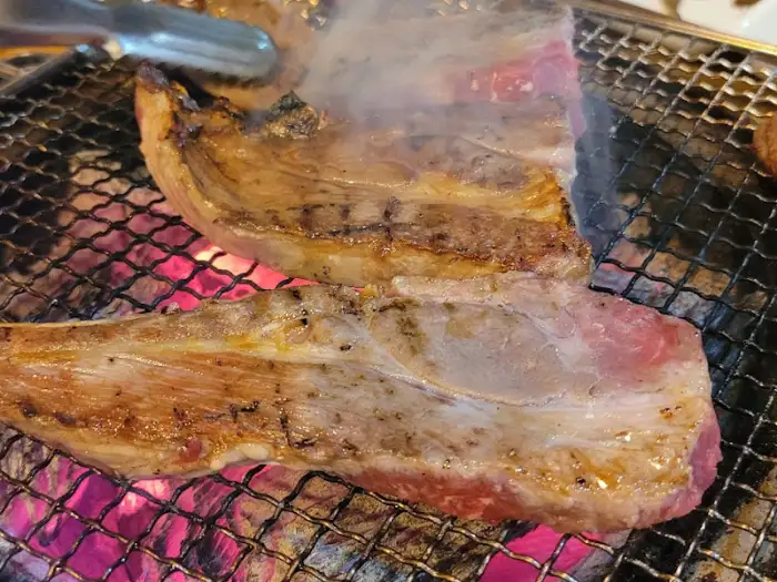 익어가는 양갈비