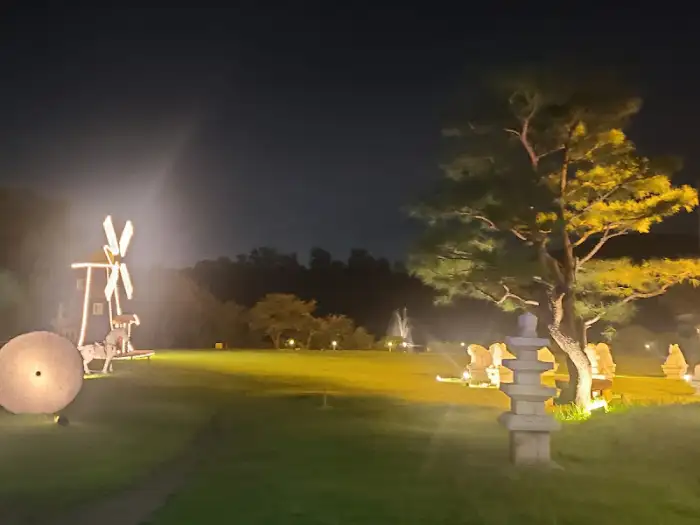 숯불 위에서 구워지는 생갈비
