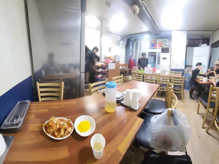 군산 우리분식 내부 모습