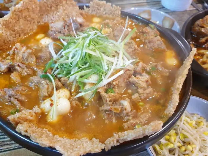 국물 갈비찜 비주얼