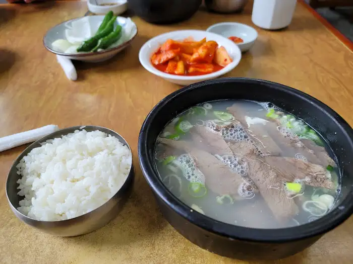 설렁탕과 밥