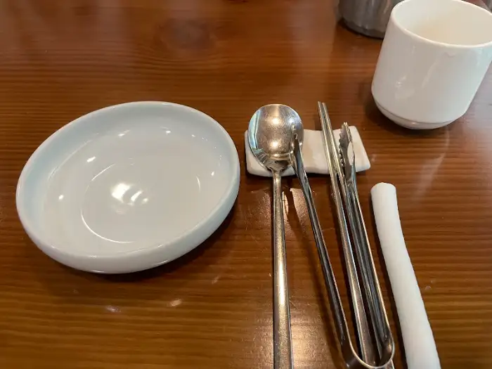 한정식 테이블 세팅