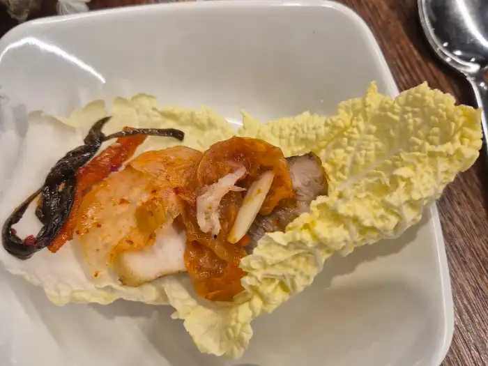 남도술상 보쌈 쌈