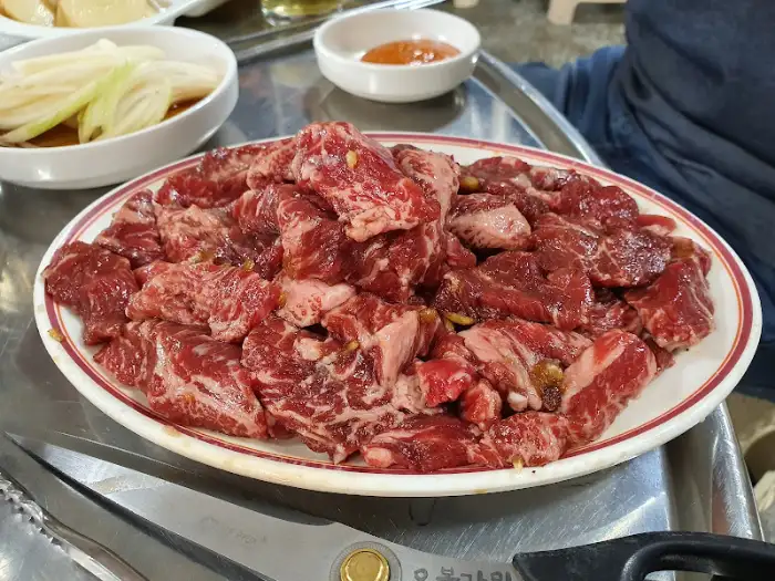 신선한 갈비살