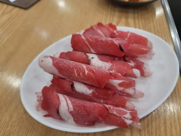 돌돌 말린 샤브샤브용 소고기