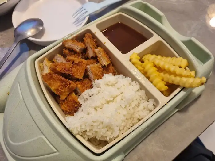어린이 돈까스 정식