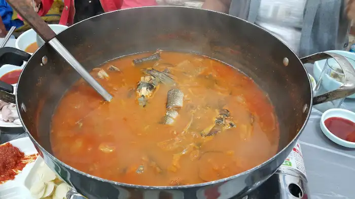 진한 장어탕