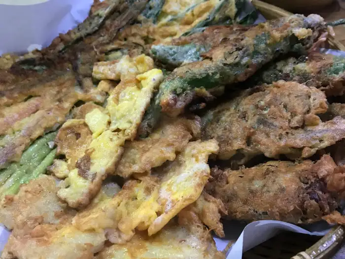 다양한 종류의 전 요리