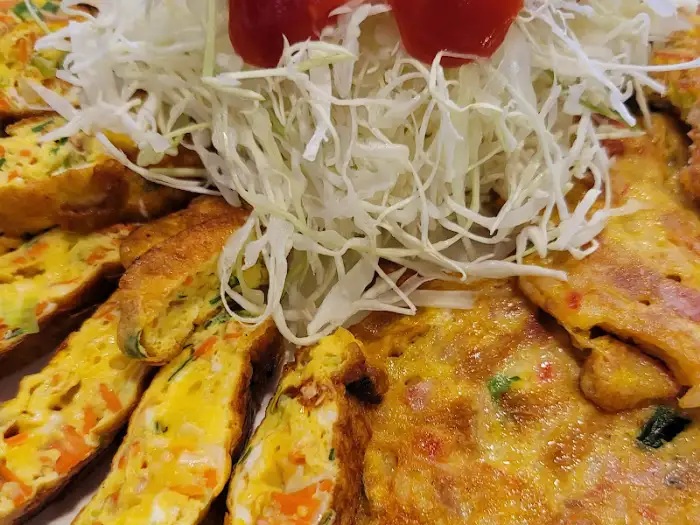 클로즈업된 참치전