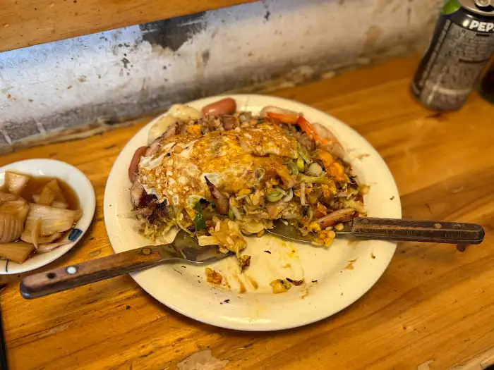 야키소바와 함께 나온 음식