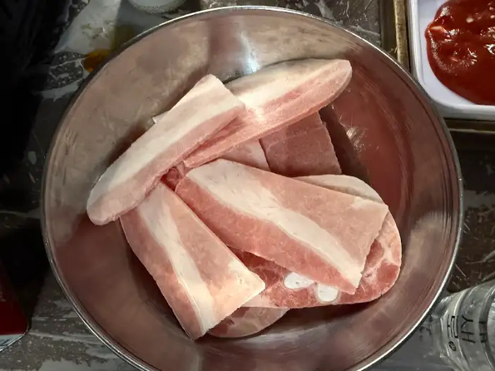 두툼한 삼겹살