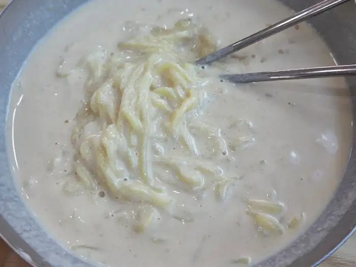 콩국수 면발