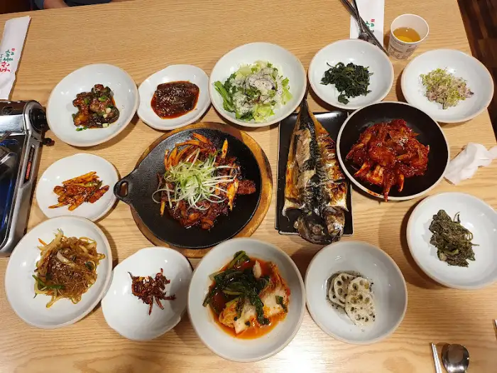평창 동산들밥 정식 한상차림