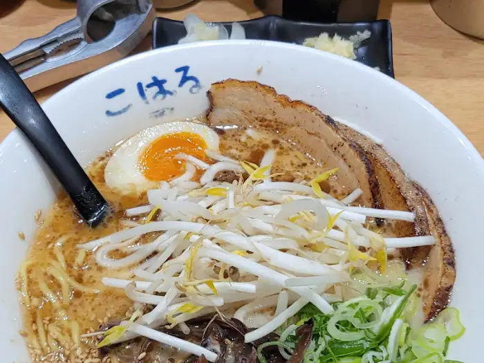 정갈하게 담겨 나온 라멘의 모습