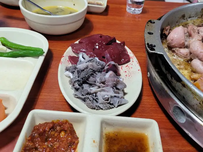 서비스로 나온 내장과 간