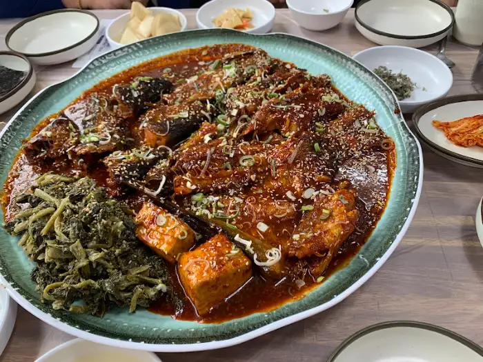 코다리찜 근접샷