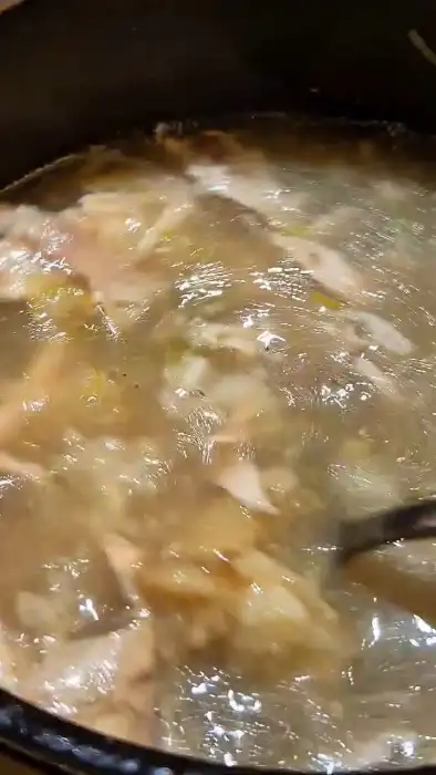 백숙 국물