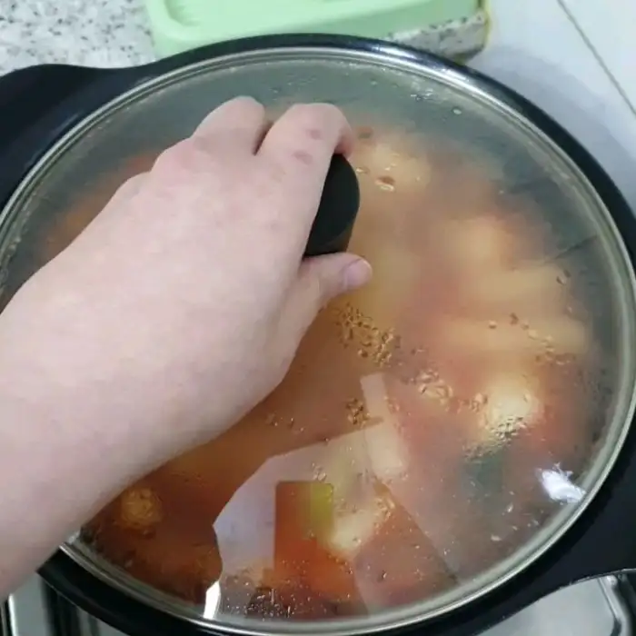 야채 빈대떡과 막걸리