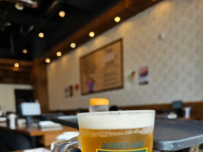 시원한 맥주