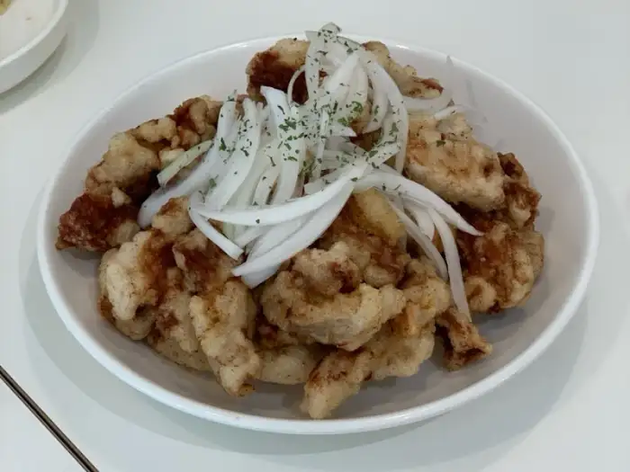 하가면관 탕수육 클로즈업