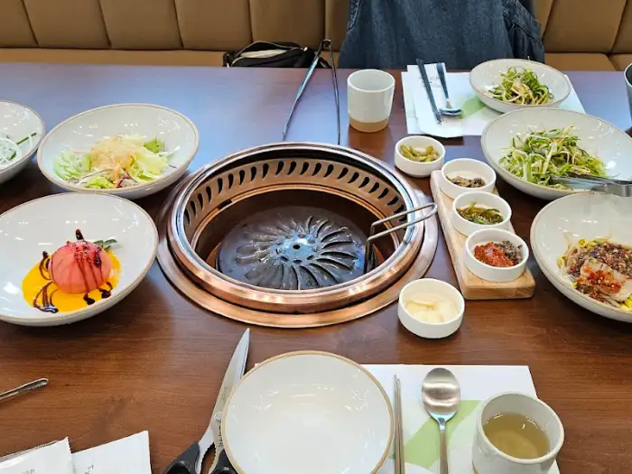 점심 식사 세팅