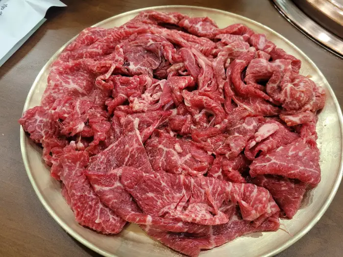준비된 불고기