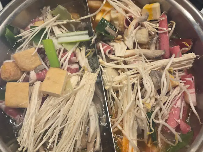 샤브샤브 재료