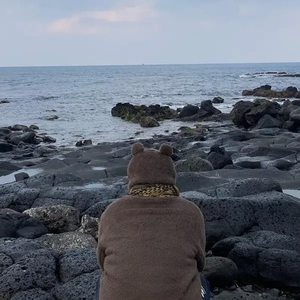 바다를 바라보는 사람