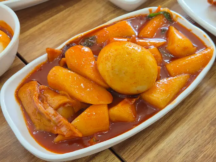 콩분식 떡볶이 근접샷