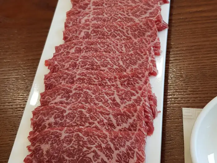 신선한 한우 등심