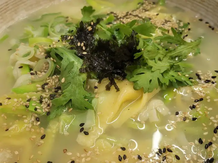 칼국수 클로즈업