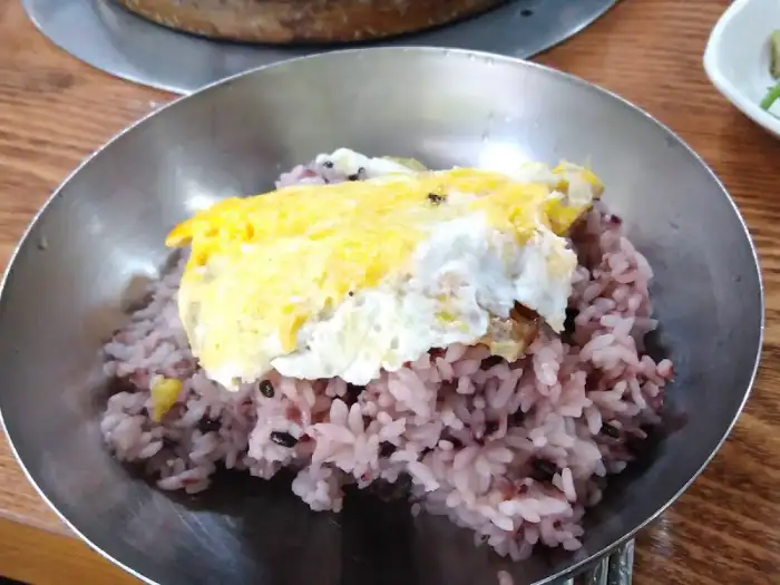 계란 프라이 밥
