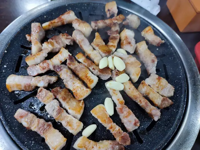 초벌구이 삼겹살