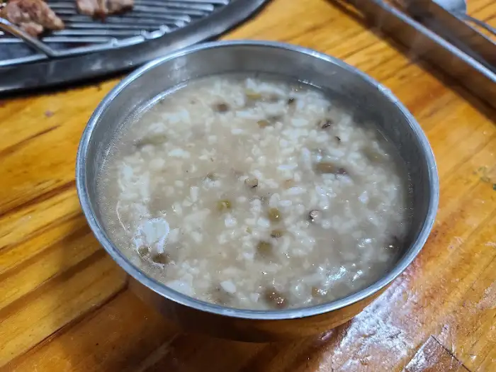 오리죽 한 그릇
