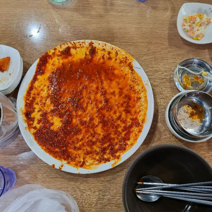 반찬 및 밥