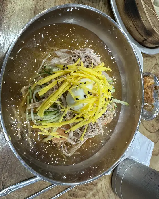거북이식당의 시원한 물밀면 한 그릇