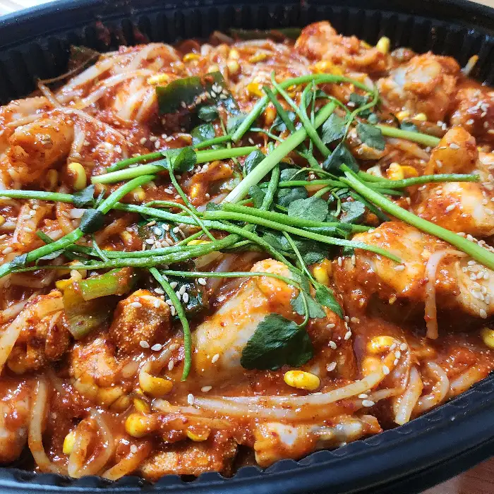 인생아구찜 은평점의 매콤한 아구찜 근접