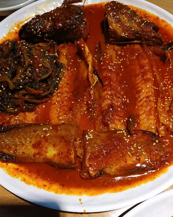 명태조림 상세 모습