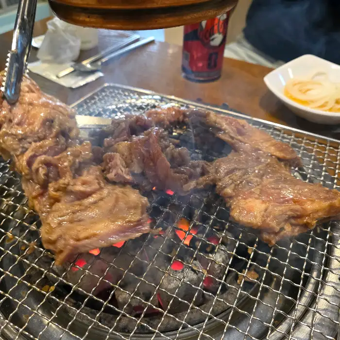 갈비꽃 망포점 숯불 갈비