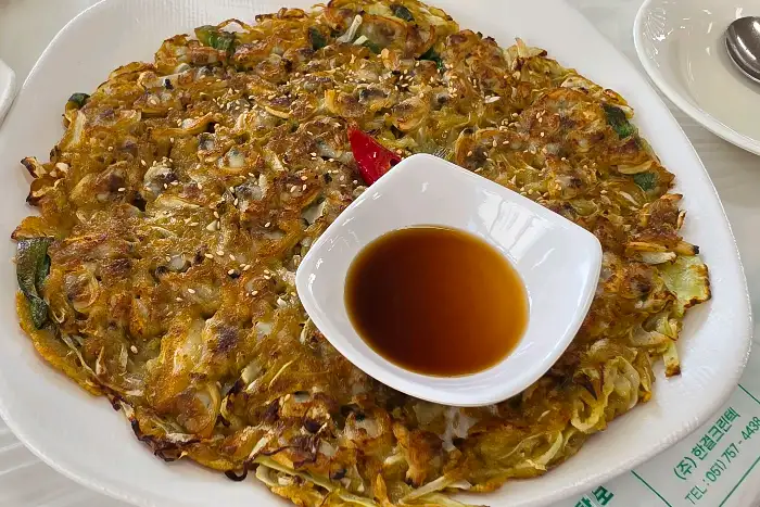 메밀바지락전