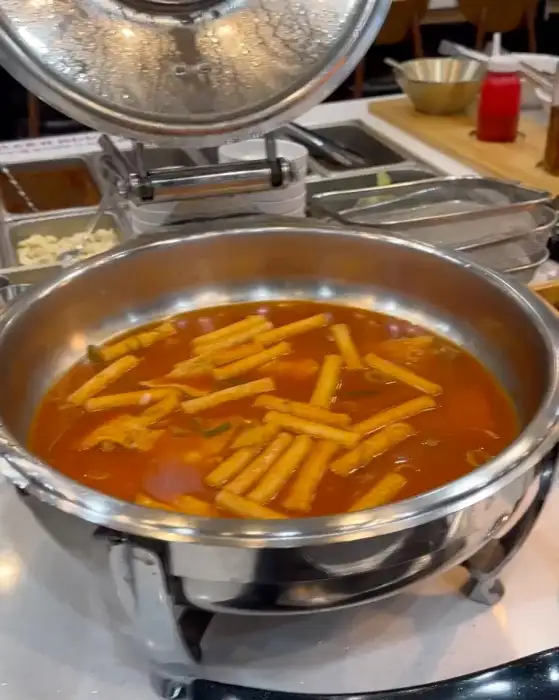 명륜진사갈비 김해장유점의 떡볶이