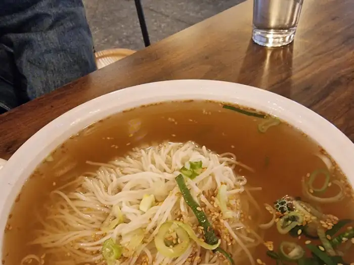 물국수 클로즈업