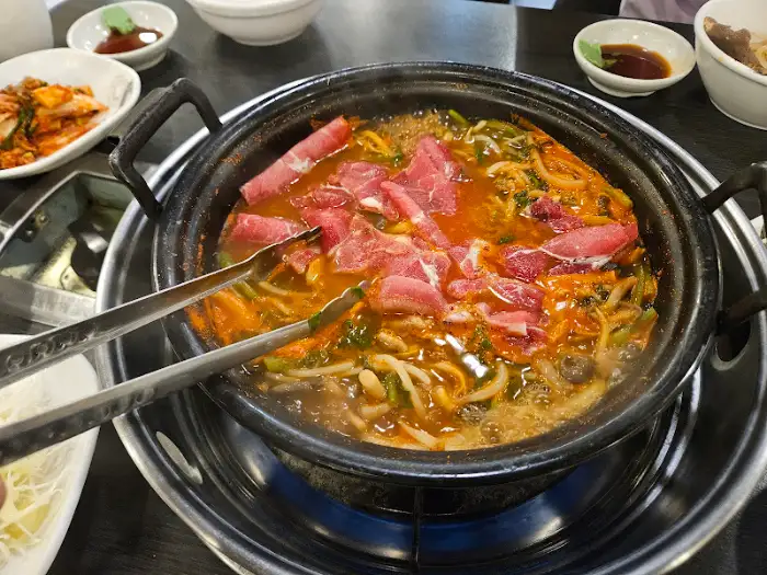 본가샤브엔칼국수 샤브샤브 메인 요리