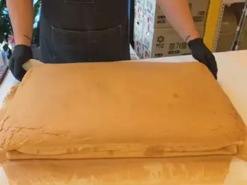 치즈당 대전중구청점의 퐁신한 기본 카스테라
