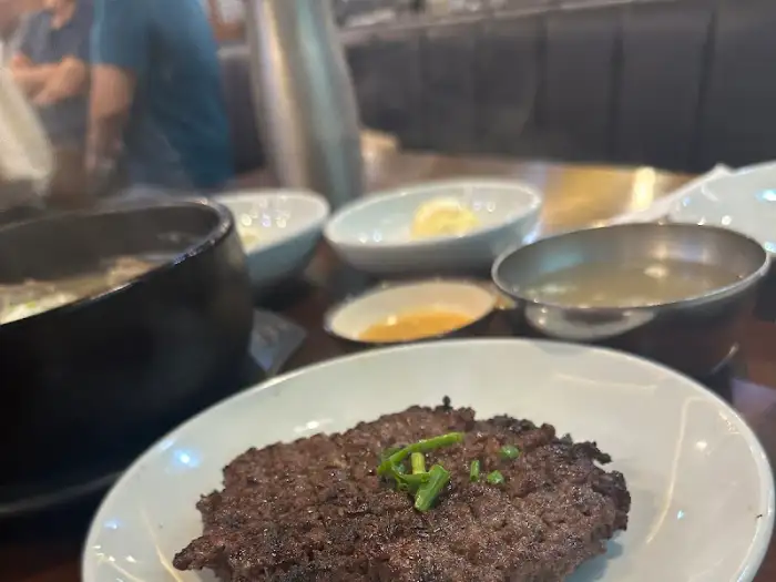 플레이팅된 떡갈비