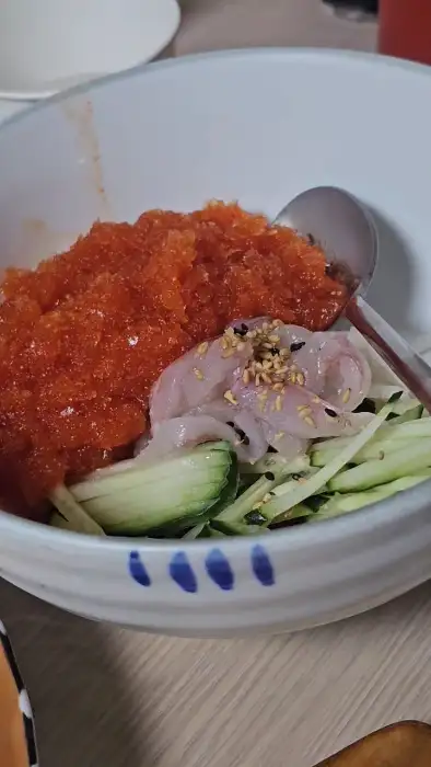 경주횟집의 싱싱한 물회
