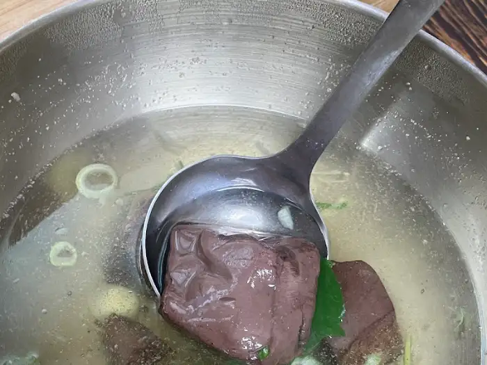 화랑식당 맑은 선지국