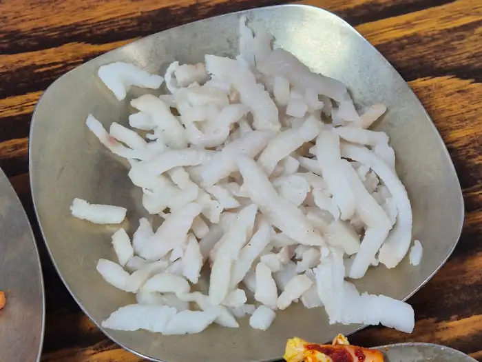 화랑식당 육회