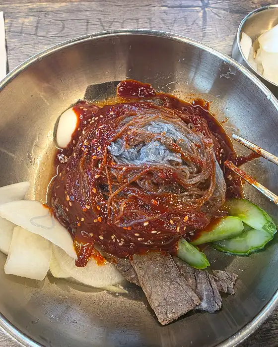 김프로냉면 비빔냉면