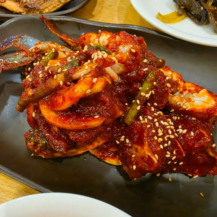 먹음직스러운 양념게장